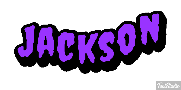 Jackson Effetto testo