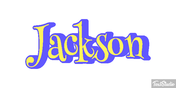 Jackson Effetto testo