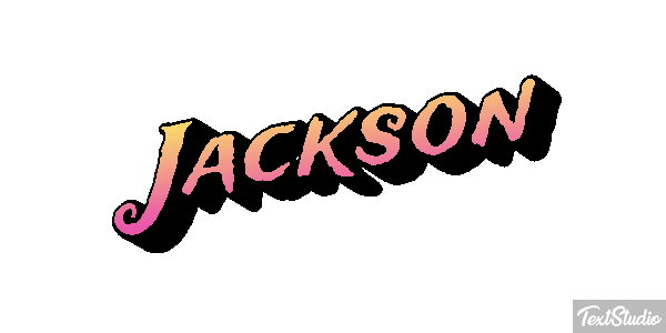 Jackson Effetto testo
