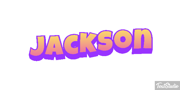 Jackson Effetto testo