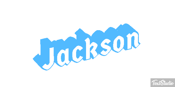 Jackson Effetto testo
