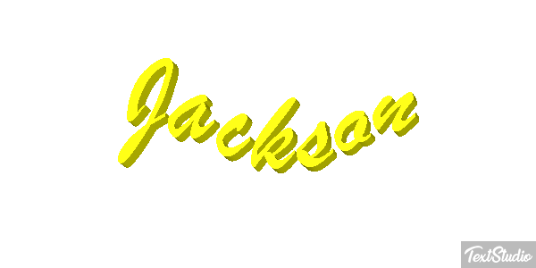 Jackson Effetto testo