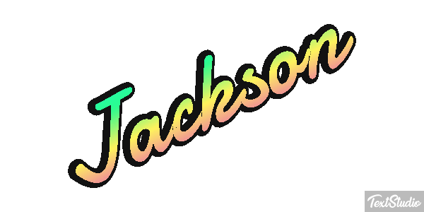 Jackson Effetto testo