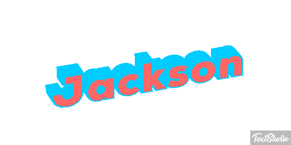 Jackson Effetto testo