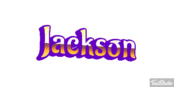 Jackson Effetto testo