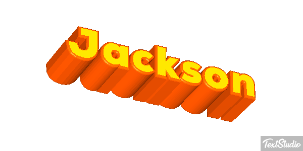 Jackson Effetto testo