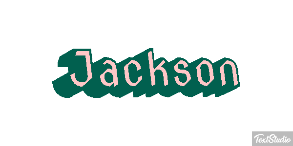 Jackson Effetto testo