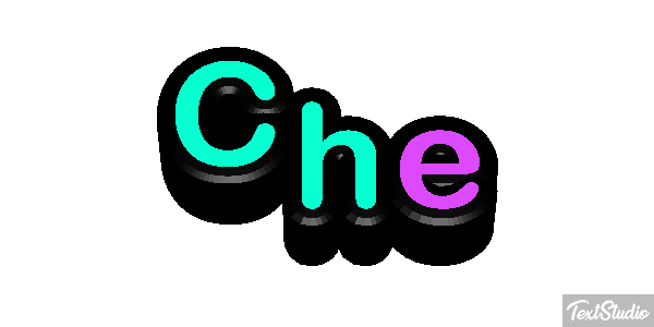 Che Tekst effect
