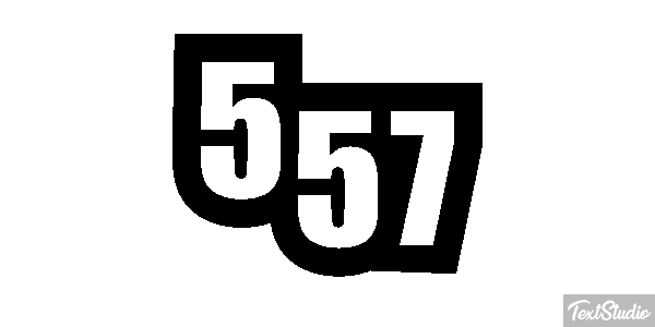557 Texteffekt