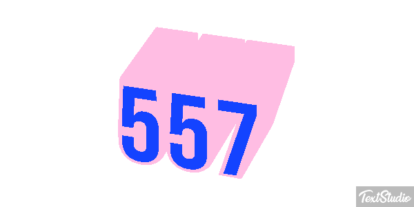 557 Texteffekt