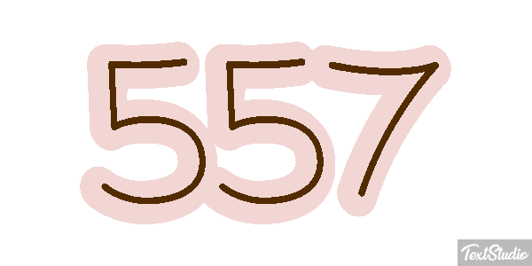 557 Texteffekt