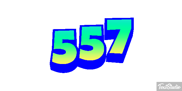 557 Texteffekt