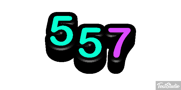 557 Texteffekt