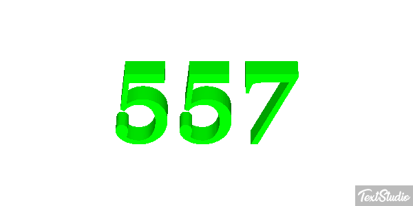 557 Texteffekt