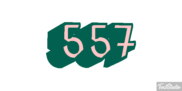 557 Texteffekt
