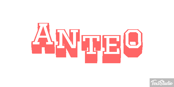 Anteo Texteffekt