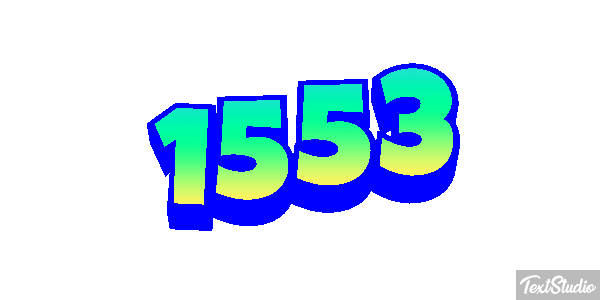 1553 Efekt tekstowy