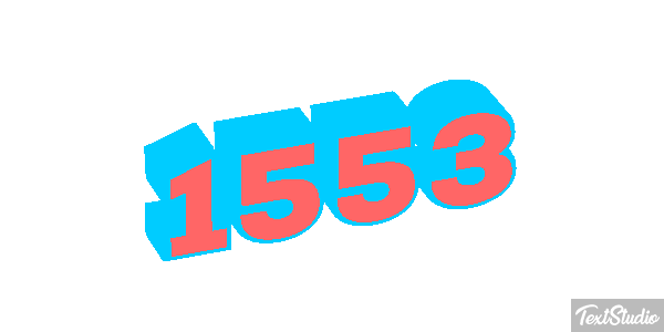 1553 Efekt tekstowy