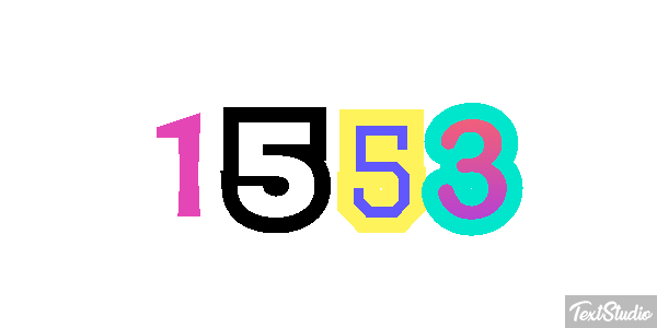 1553 Efekt tekstowy