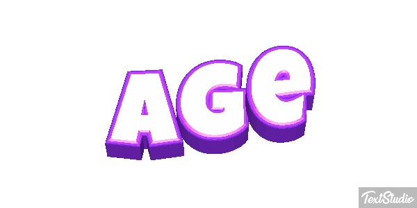 Age Text effect