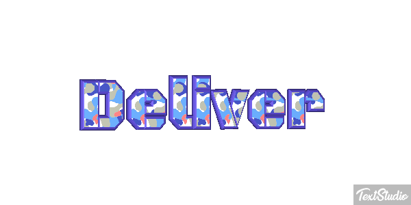 Deliver Effetto testo