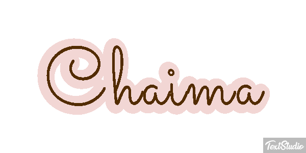 Chaima Text effect