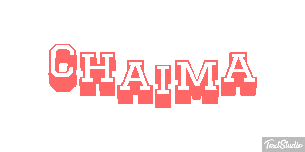 Chaima Text effect