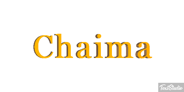 Chaima Text effect