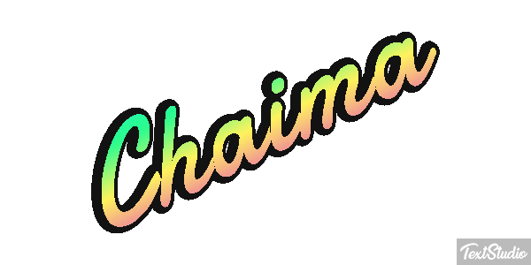 Chaima Text effect