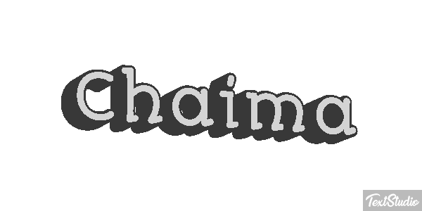 Chaima Text effect