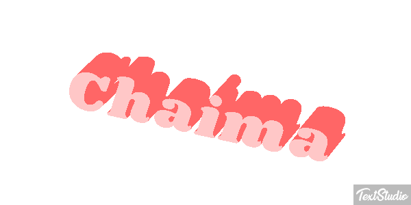 Chaima Text effect