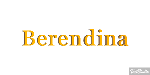 Berendina Effetto testo