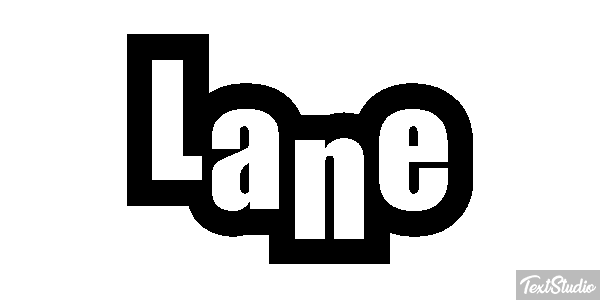 Lane Efekt tekstowy