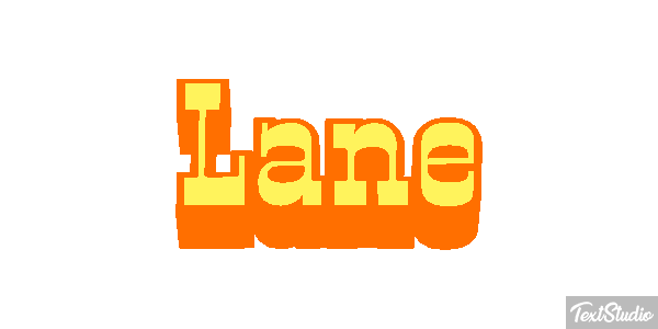 Lane Efekt tekstowy