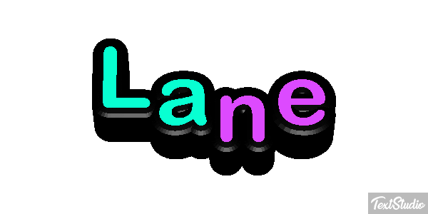 Lane Efekt tekstowy