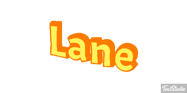 Lane Efekt tekstowy
