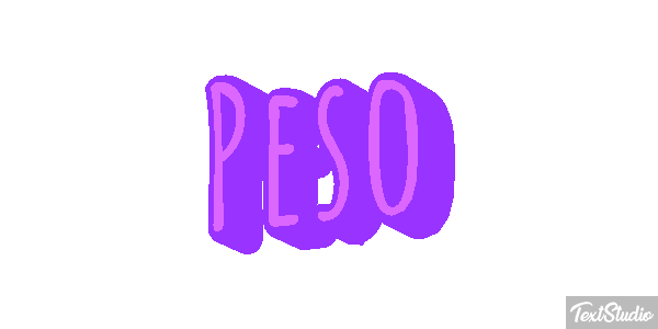 Peso Text effect