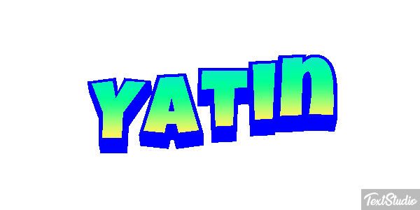 Yatin Tekst effect
