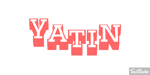 Yatin Tekst effect