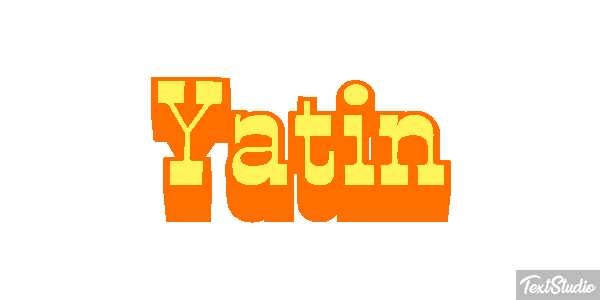 Yatin Tekst effect