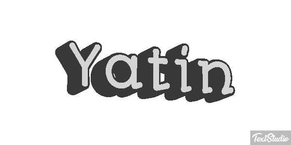 Yatin Tekst effect