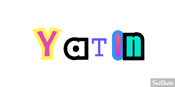 Yatin Tekst effect