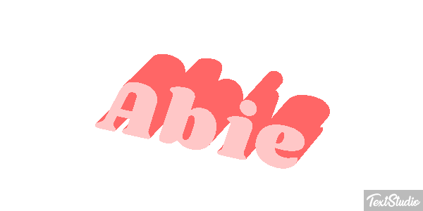 Abie Effetto testo