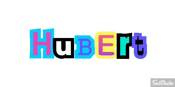 Hubert Text effect