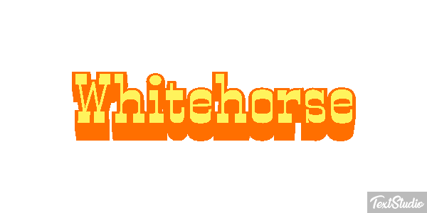 Whitehorse Efekt tekstowy