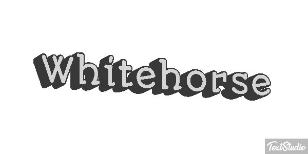 Whitehorse Efekt tekstowy