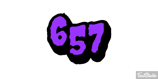 657 Metin efekti