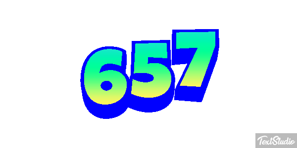 657 Metin efekti