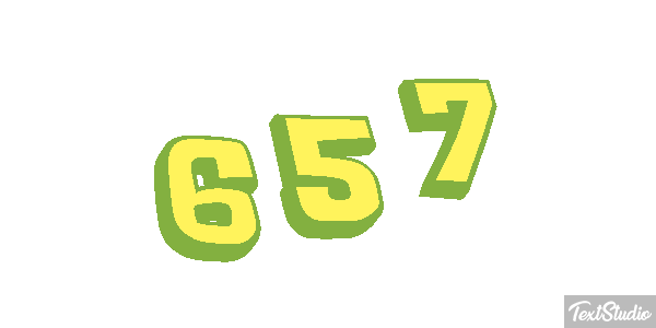 657 Metin efekti