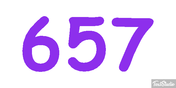 657 Metin efekti